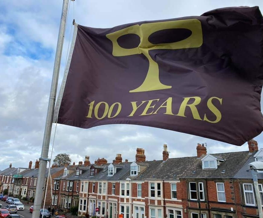 Progressive Players 100 Years Flag