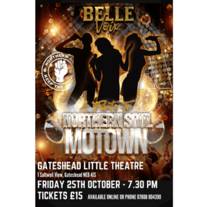 NorthernSoulandMotownFeatured A Celebration of Northern Soul & Motown - Belle Voix Trio