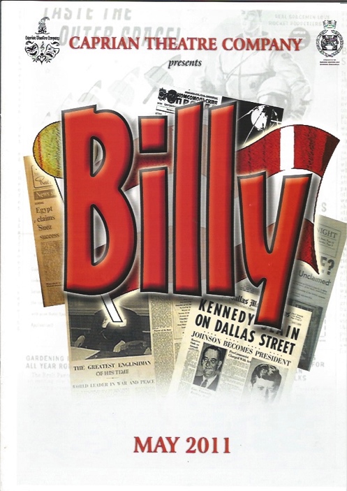 Billy show poster from 2011